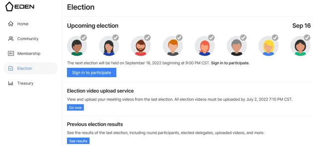Eden Smart Contracts screenshot preview 3