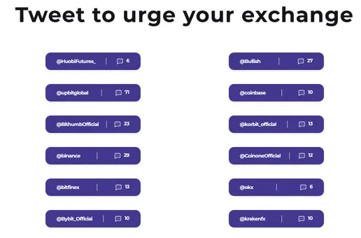 MyvoteEOS Proxy Website screenshot preview 2