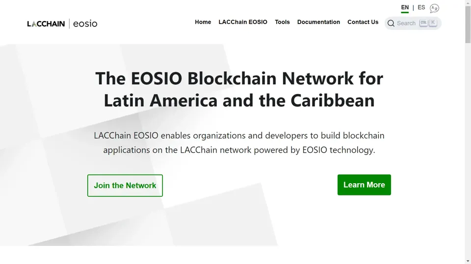 LACChain EOSIO screenshot preview 1