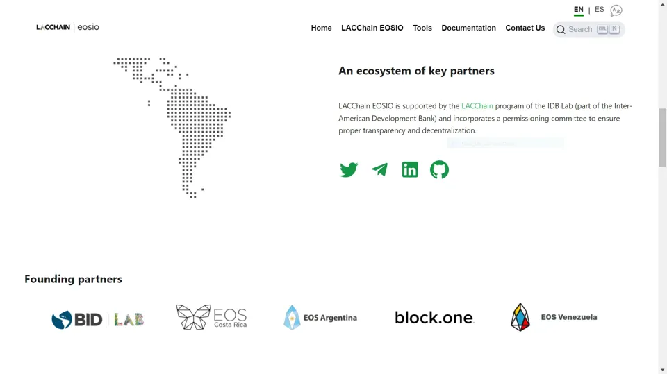 LACChain EOSIO screenshot preview 4