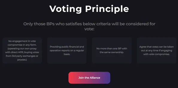 MyvoteEOS Proxy Website screenshot preview 4
